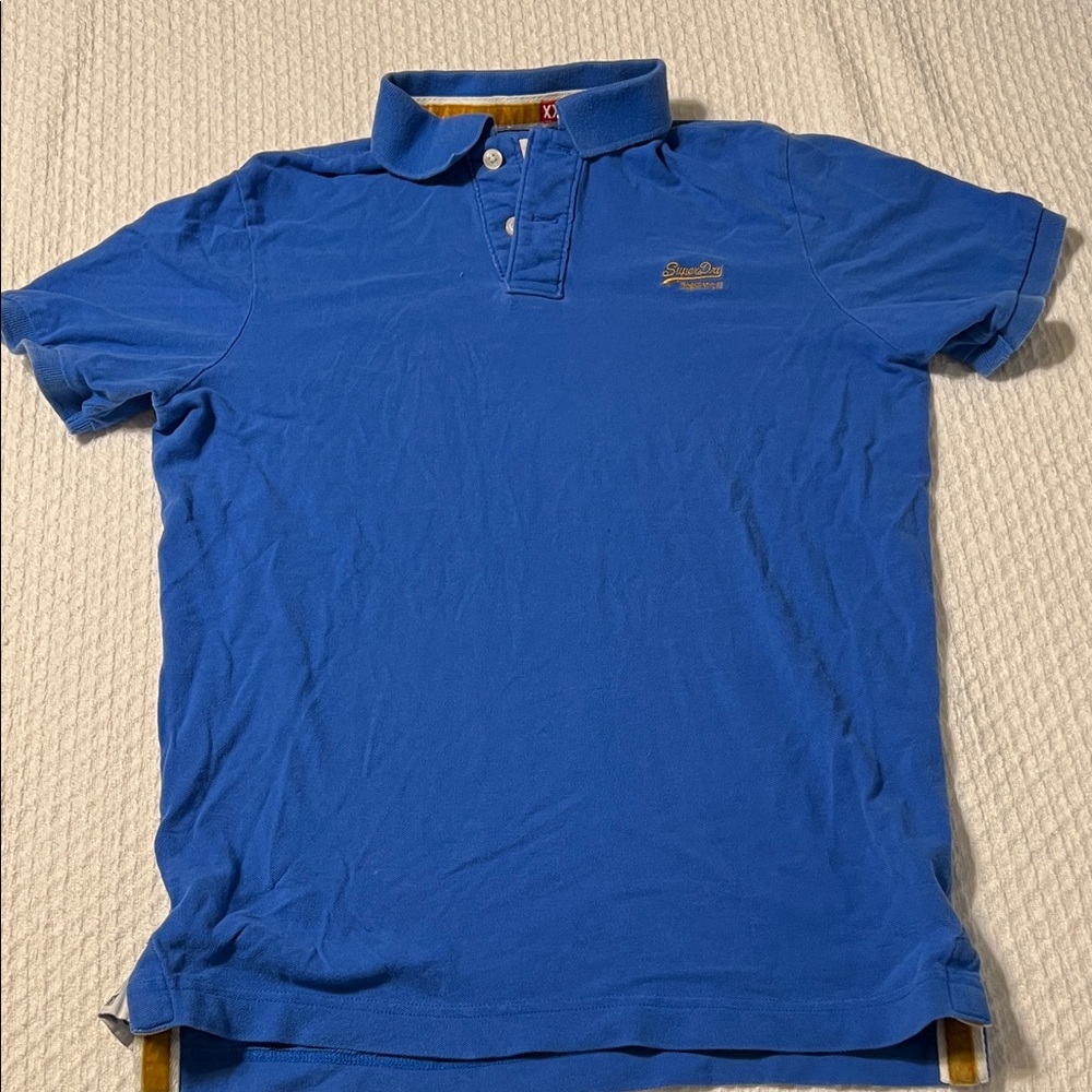 Superdry Men's Classic Blue Polo Shirt